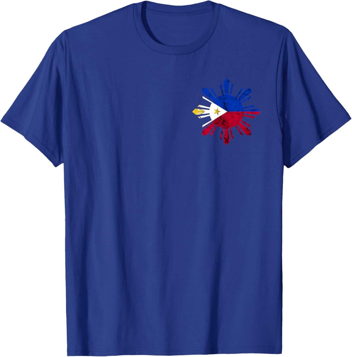 Philippines Filipino Flag Pilipinas Pride Filipino Roots T-Shirt - T-Shirt | Royal
