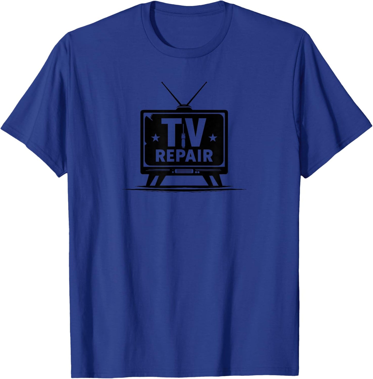TV Repair T-Shirt - T-Shirt | Royal