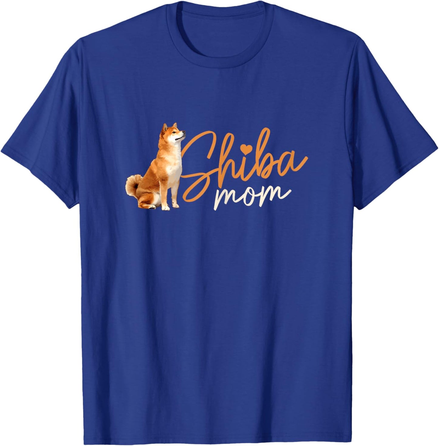 Shiba Mom Funny Cute Dog Shiba Inu Mom Women T-Shirt - T-Shirt | Royal