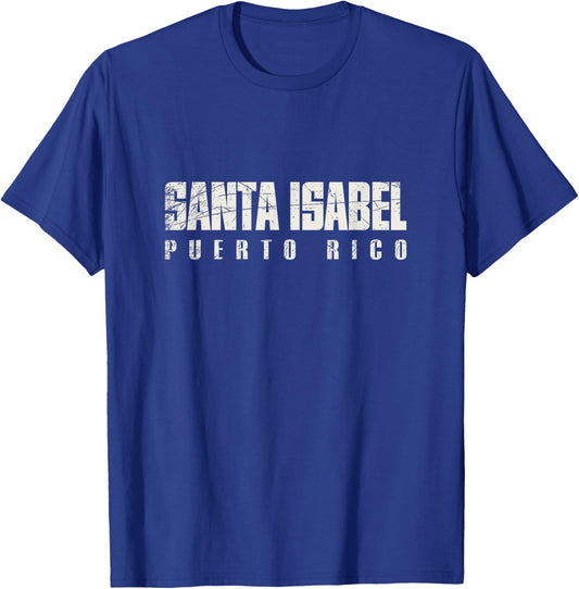 Santa Isabel City in Puerto Rico T-Shirt - T-Shirt | Royal