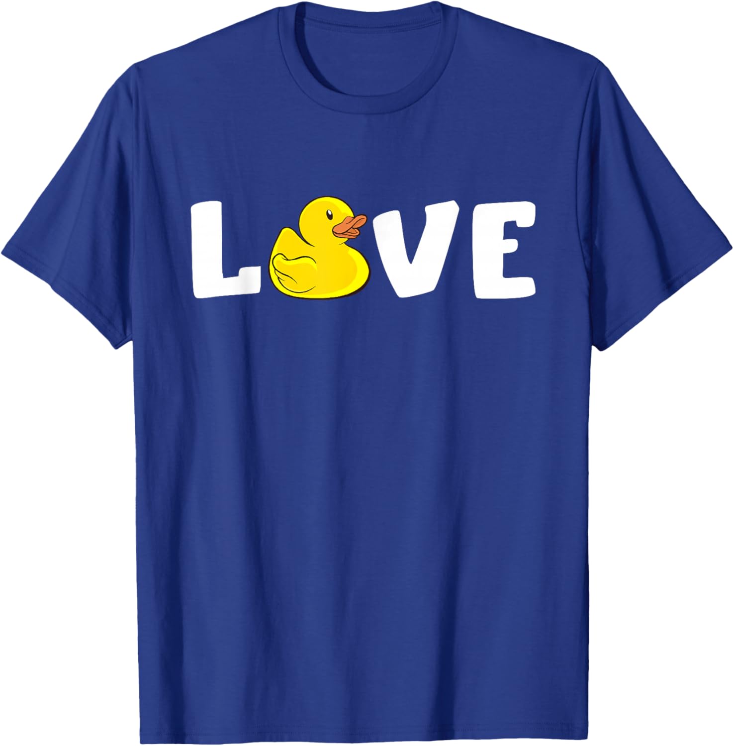 Rubber Duck Cute Duckie Yellow Rubber Ducks Rubber Duck Love T-Shirt - T-Shirt | Royal
