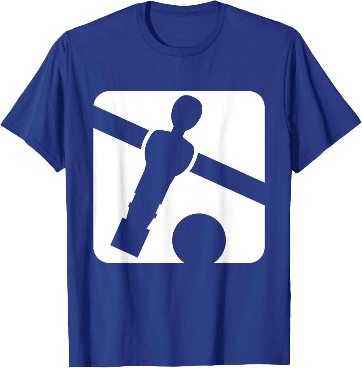 Retro Vintage Foosball Player Table Football Table Soccer T-Shirt - T-Shirt | Royal