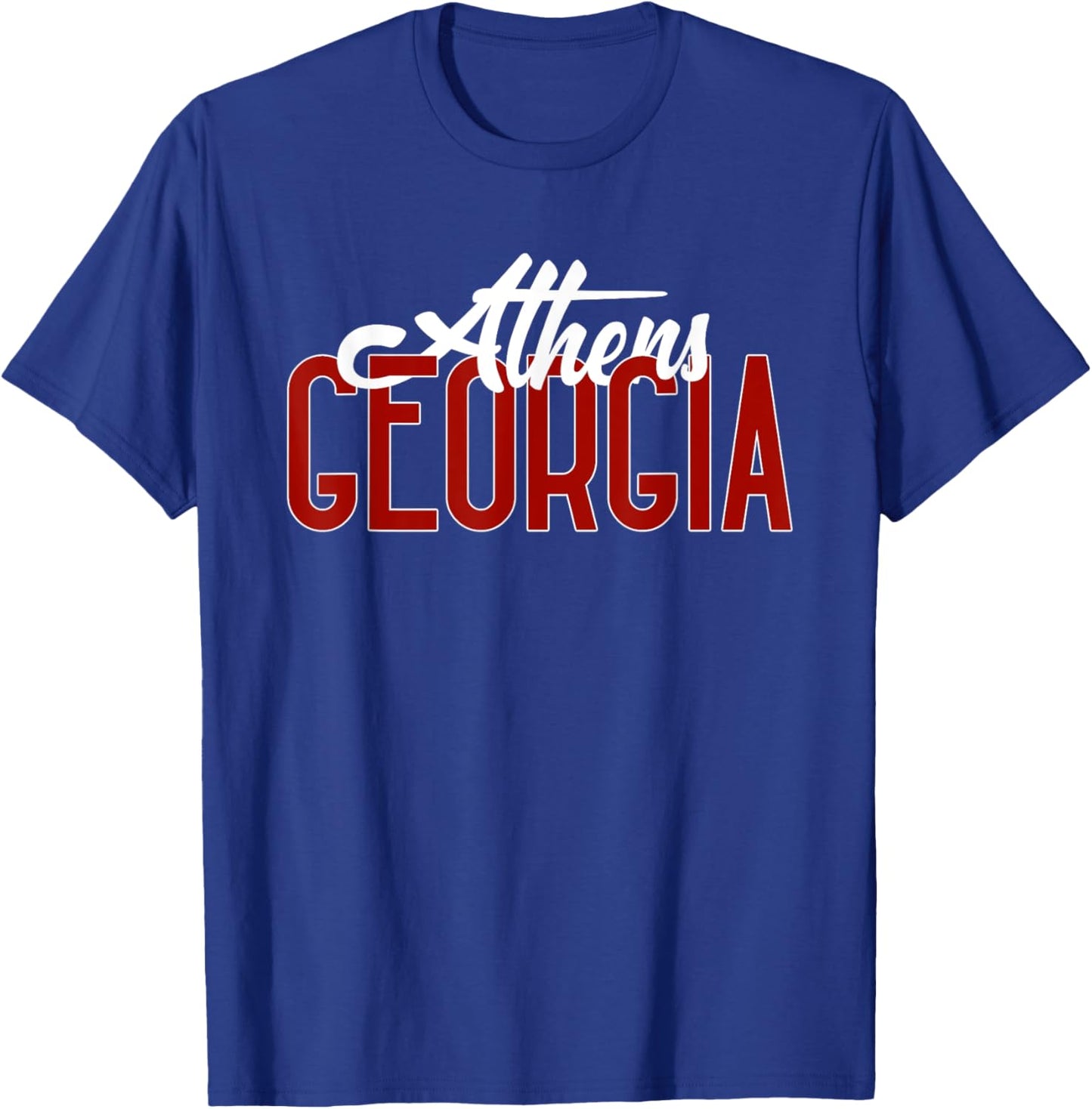 Athens Georgia T-Shirt - T-Shirt | Royal
