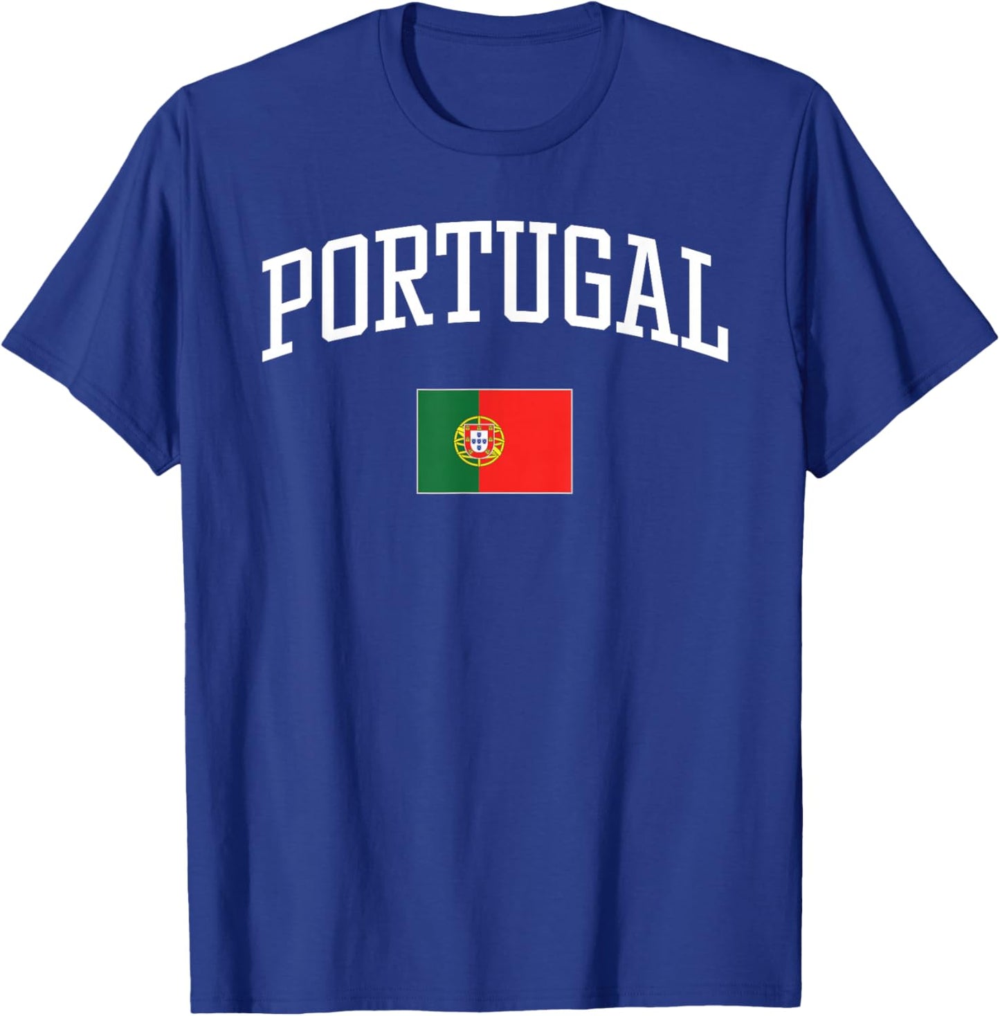 Vintage Flag of Portugal Love Your Country T-Shirt - T-Shirt | Royal