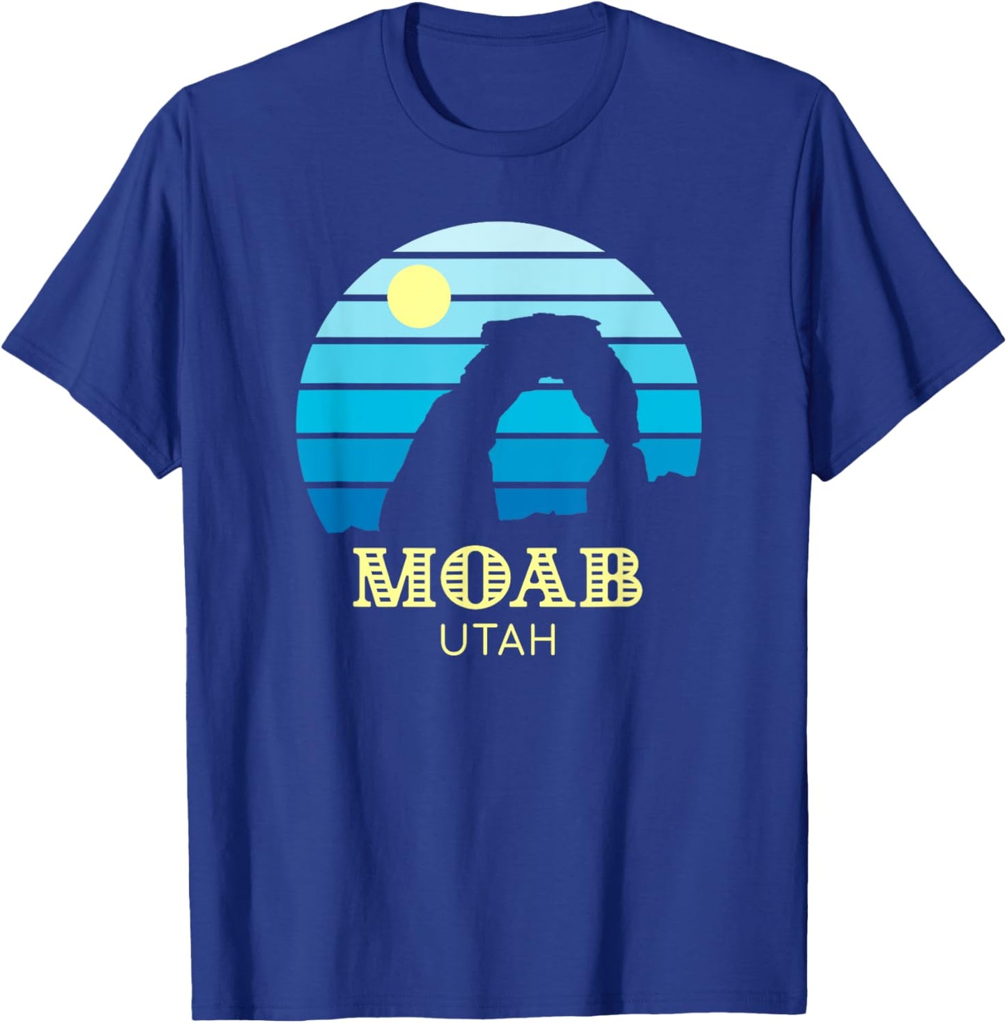 Moab Utah Arches T-Shirt - T-Shirt | Royal
