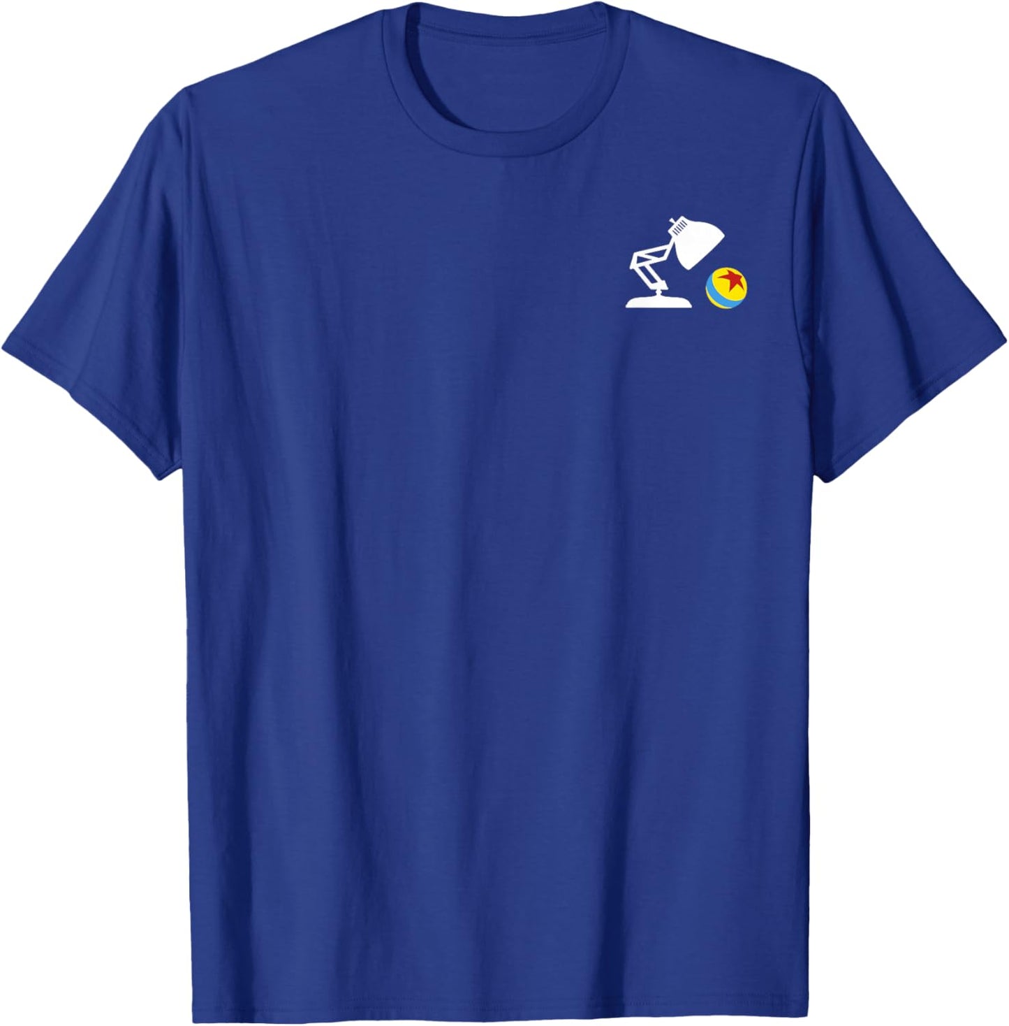 Disney Pixar Movie Release Dates Front & Back Vintage Logo T-Shirt - T-Shirt | Royal
