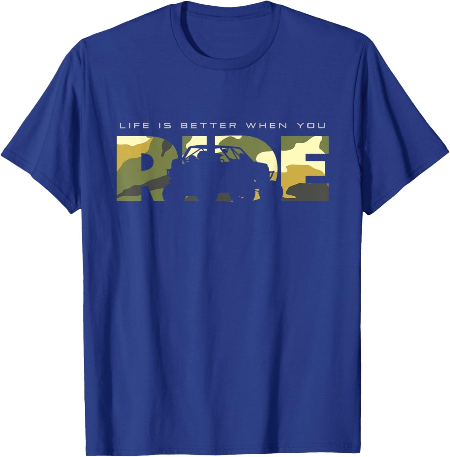 Off Road Quad ATV Apparel - Off Road Quad ATV T-Shirt - T-Shirt | Royal