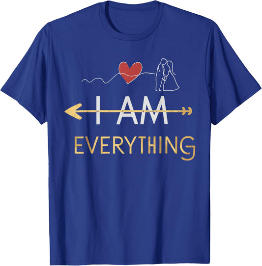 I Have Everything I Need Matching Couples Him Her Honeymoon T-Shirt - T-Shirt | Royal