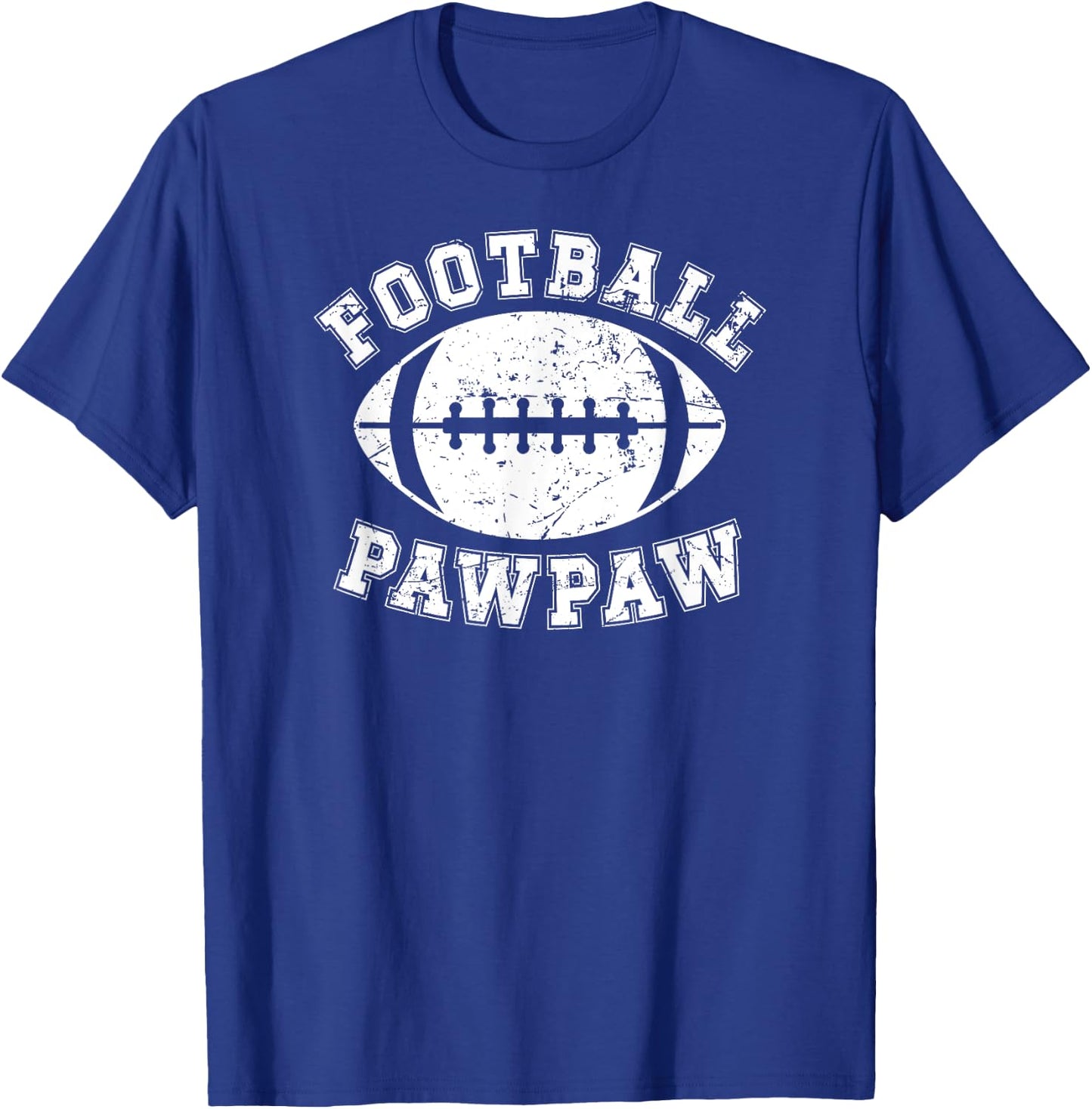 Football Pawpaw Grandpa Pawpaw Of A Football Player Pawpaw T-Shirt - T-Shirt | Royal