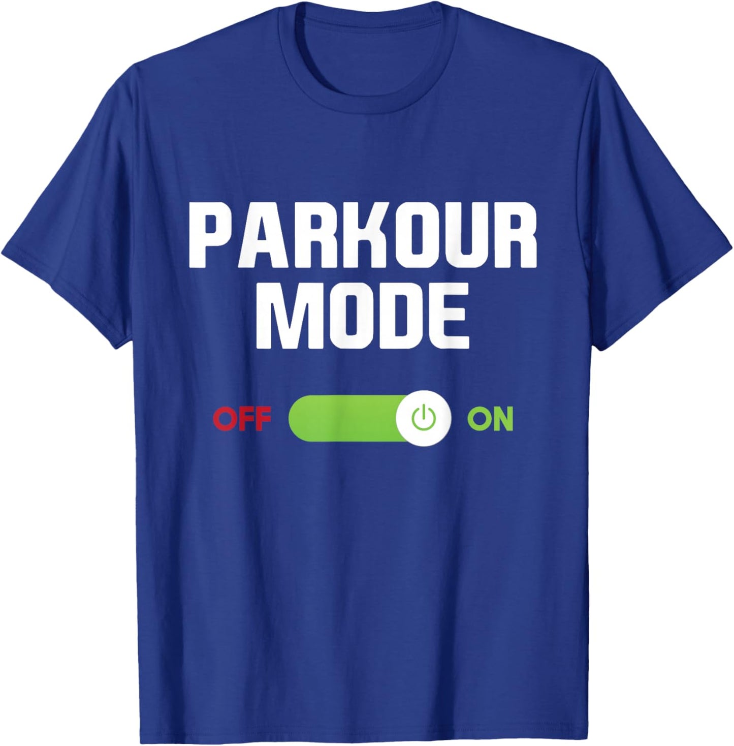 Parkour Mode - Backflip Freerunning Urban Gymnastic T-Shirt - T-Shirt | Royal