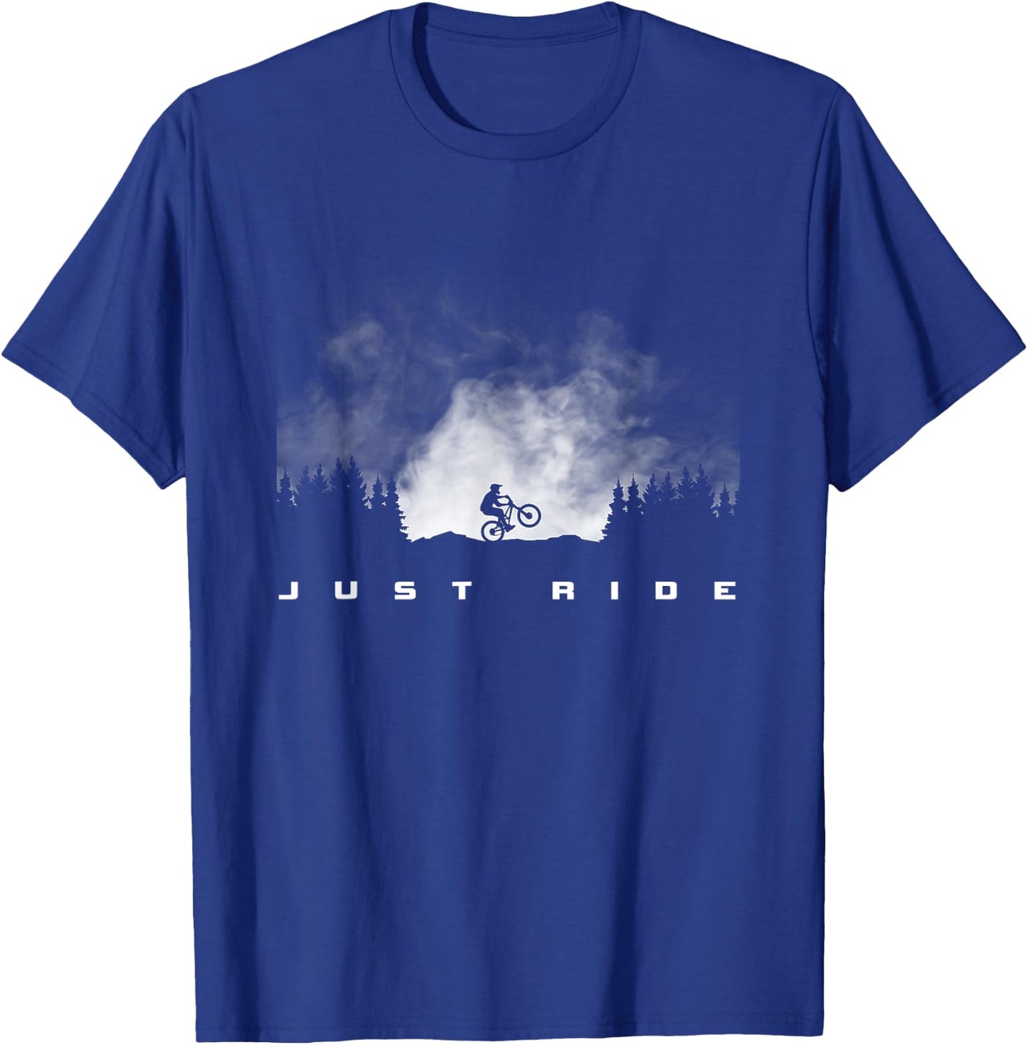 MTB Mountain Bike T-Shirt - T-Shirt | Royal