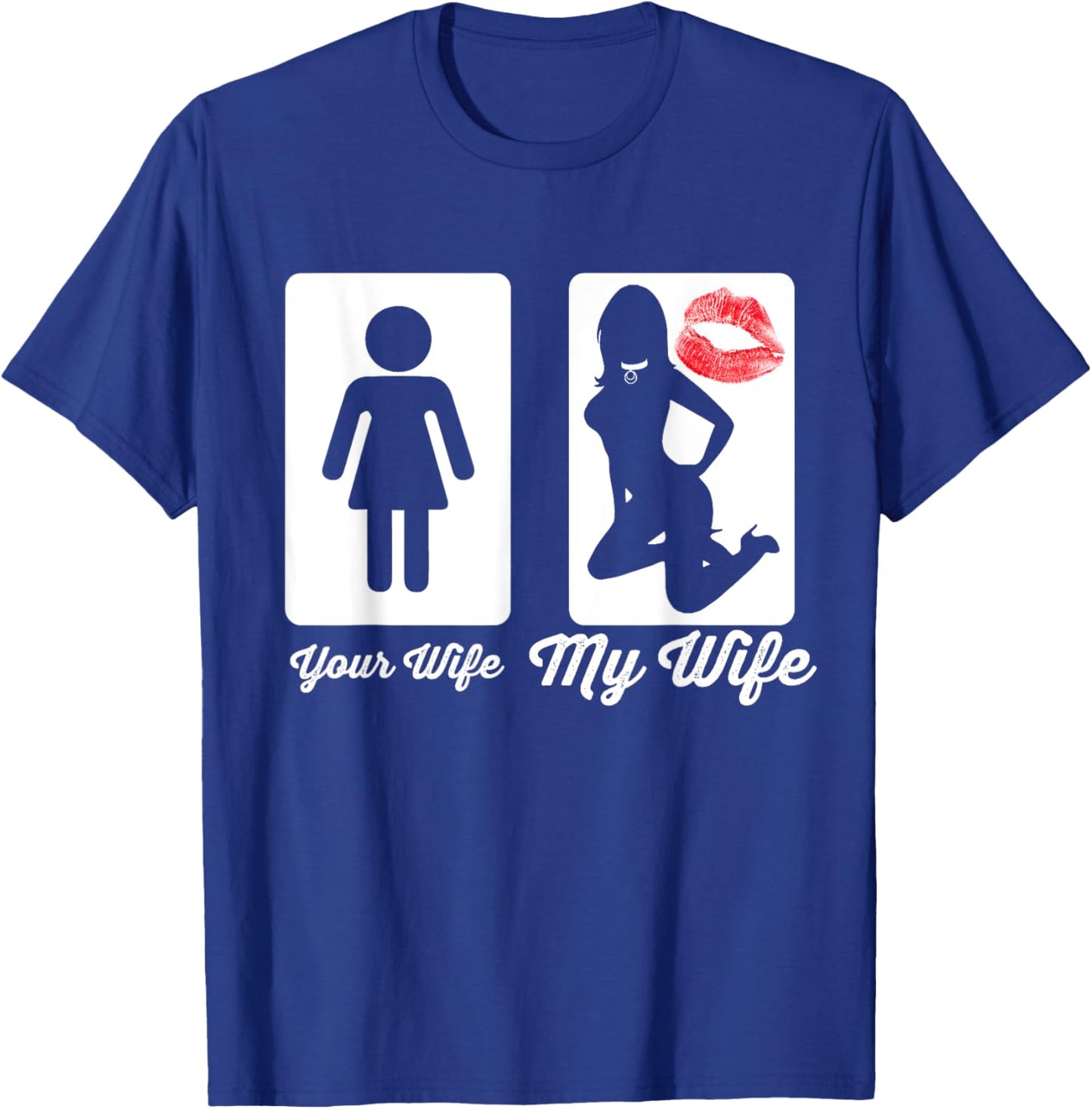 Your Wife My Wife Submissive Bdsm T Shirt Munch T-Shirt - T-Shirt | Royal