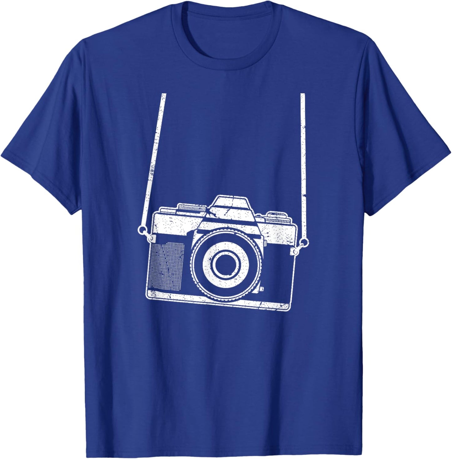 Funny Tourist Camera Photographer T-Shirt - T-Shirt | Royal