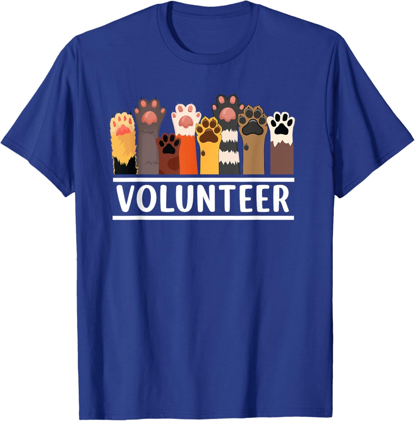 Animal Volunteer For Dog Cat Rescue Supporter Women T-Shirt - T-Shirt | Royal