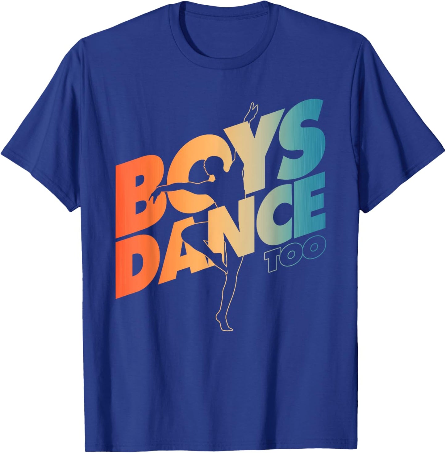 Funny Ballet Dancer Art Boys Ballet Dance Dancing T-Shirt - T-Shirt | Royal