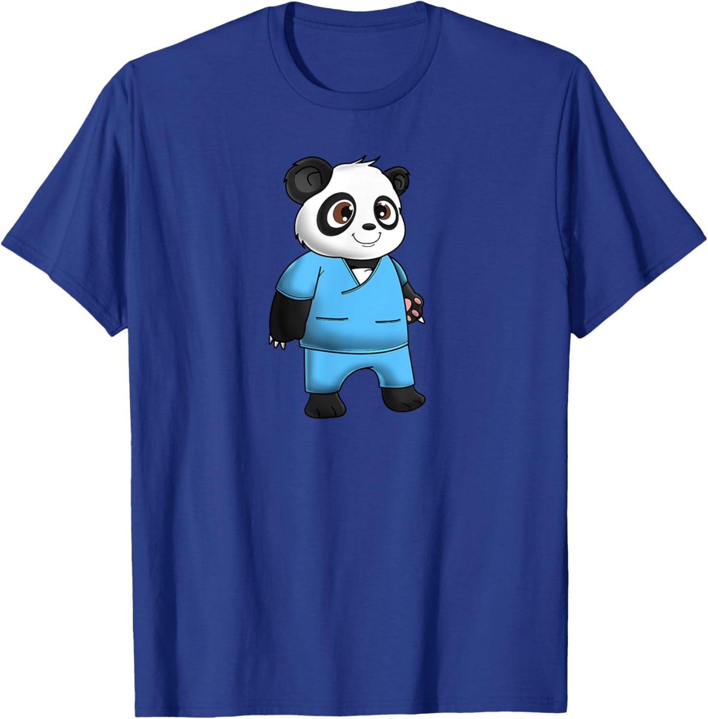 Panda Bear Scrub Suit Boy Gift Love Awesome Funny T-Shirt - T-Shirt | Royal