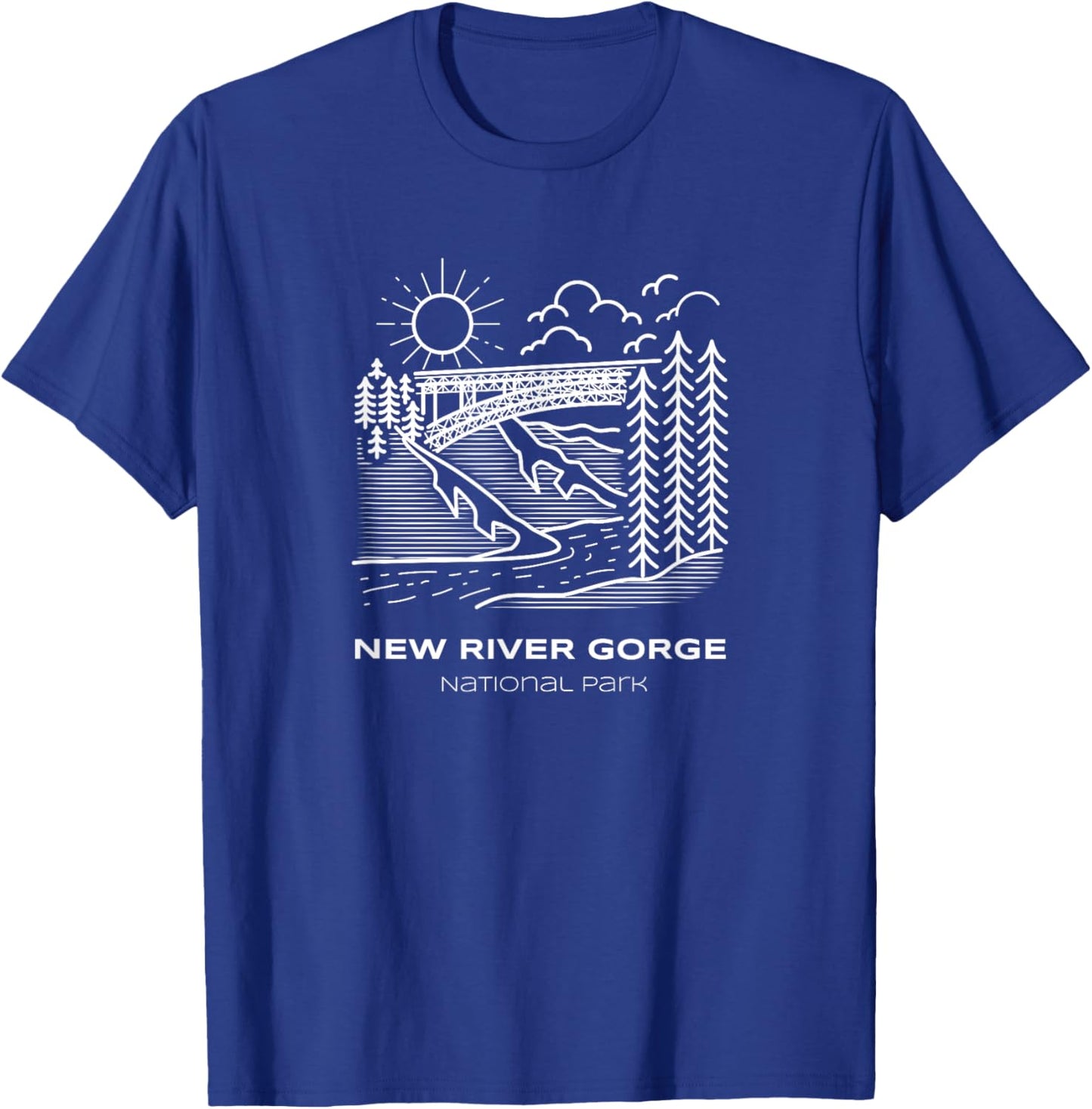 Best New River Gorge National Park Hike T-Shirt - T-Shirt | Royal