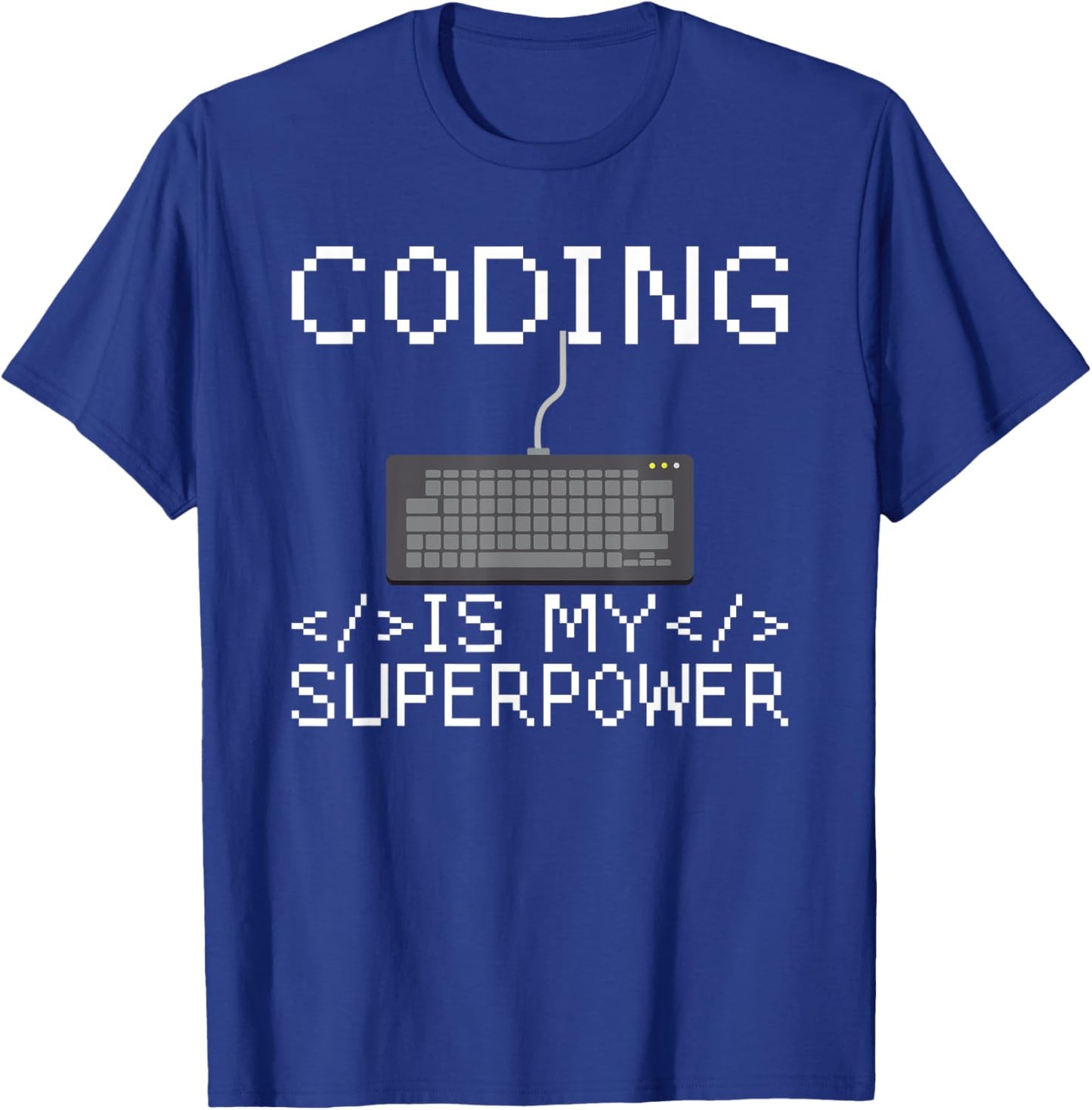 Programmer Coder Computer Nerd Coding Programming T-Shirt - T-Shirt | Royal