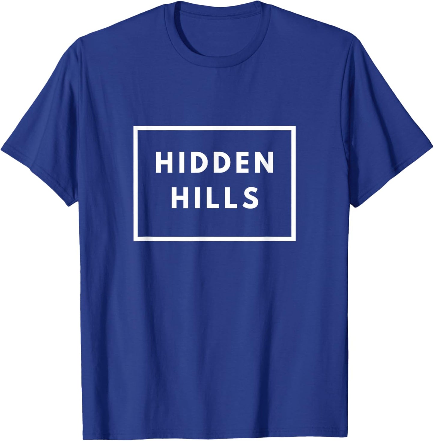 Hidden Hills SFV Valley Los Angeles Trendy Design T-Shirt - T-Shirt | Royal