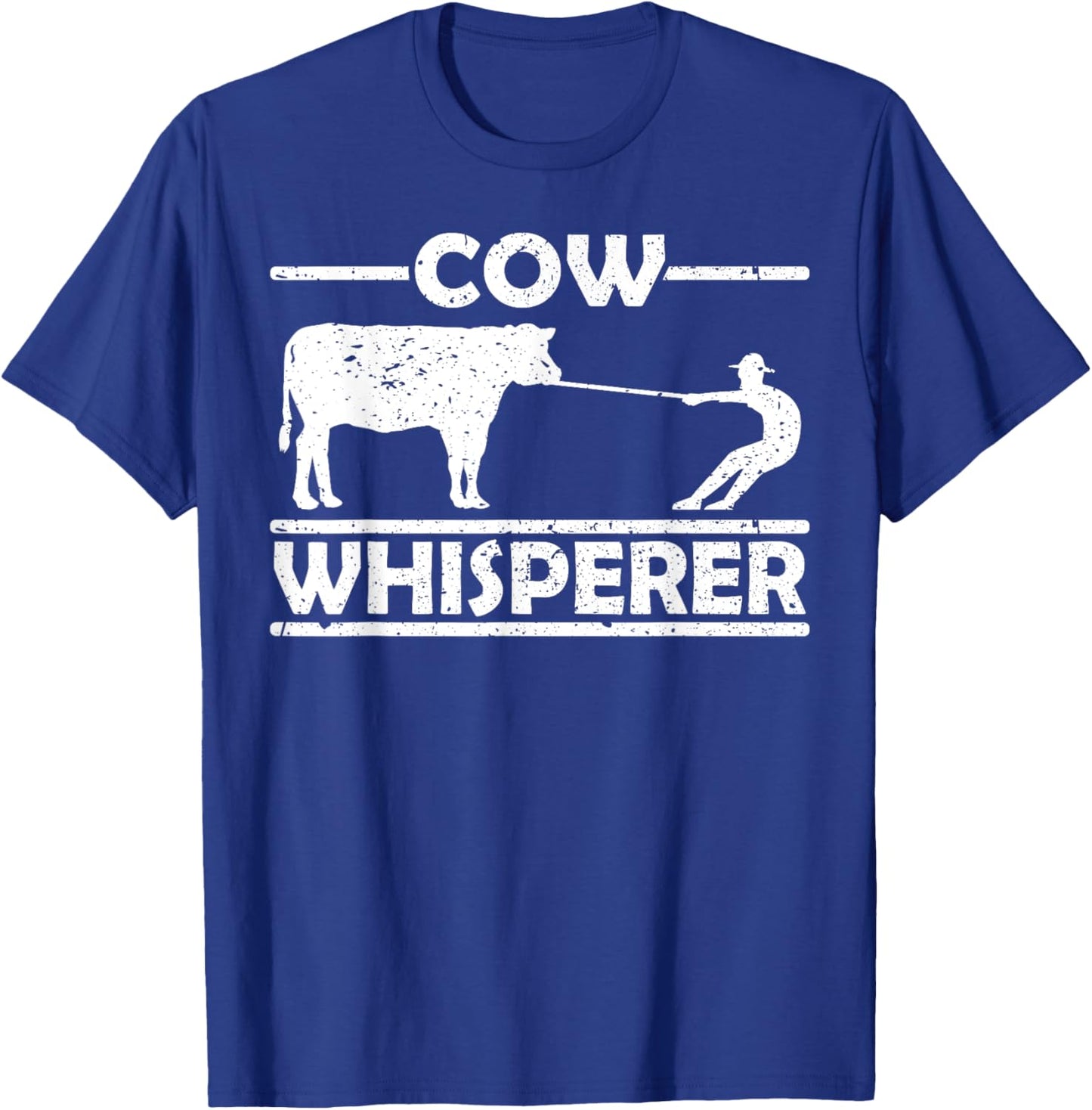 Farmers | Cow Whisperer | Cow Whisperer T-Shirt - T-Shirt | Royal
