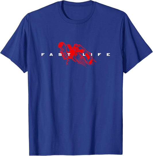 Motorcycle T-Shirt - T-Shirt | Royal