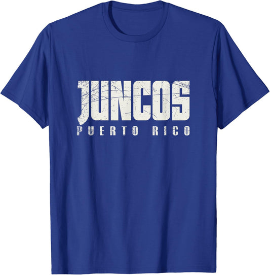 Juncos City in Puerto Rico T-Shirt - T-Shirt | Royal