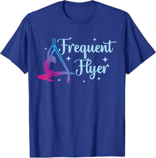 Aerial Yoga Aerial Silk Aerialist T-Shirt - T-Shirt | Royal
