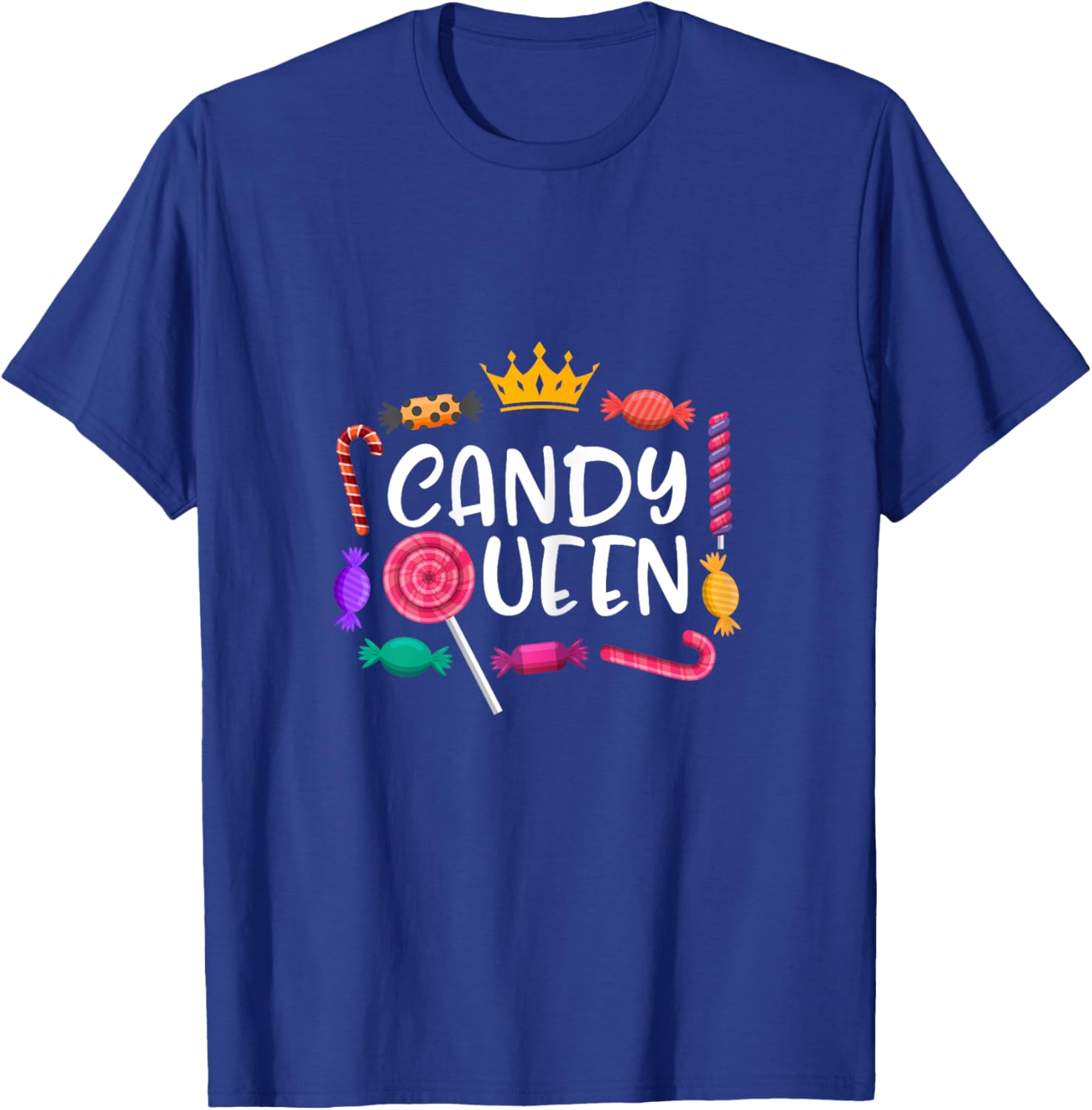 Candy Queen Halloween Lollipop Sweet Lover T-Shirt - T-Shirt | Royal