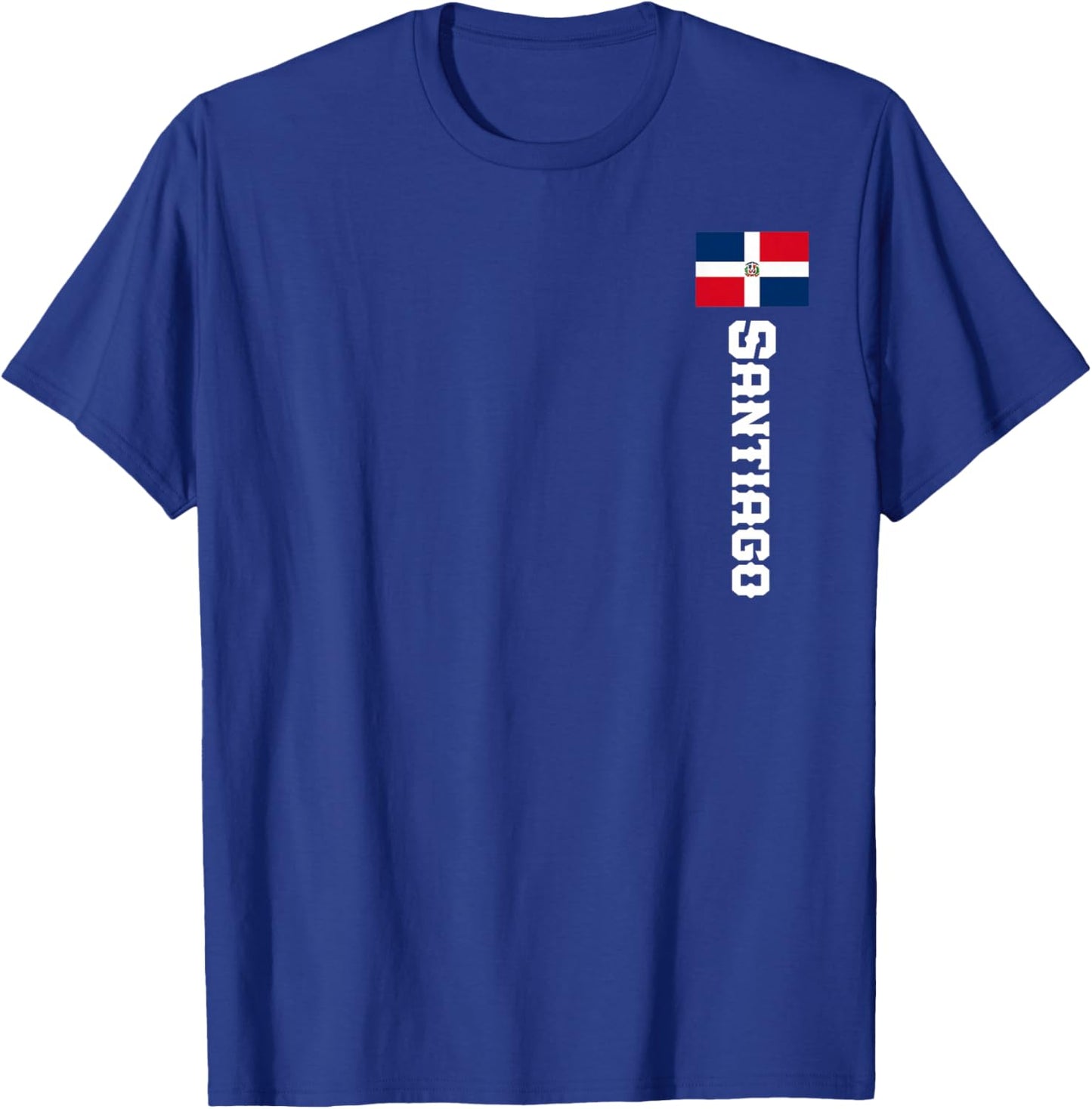 Santiago Last Name Dominican Republic Shirt Women T-Shirt - T-Shirt | Royal