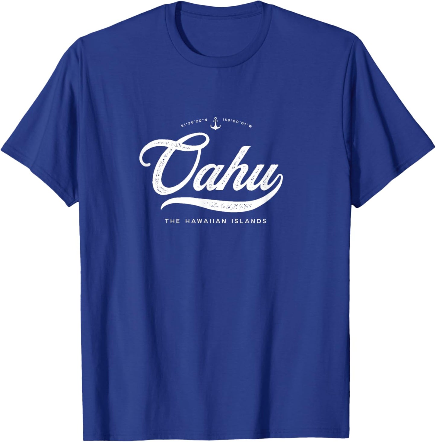 Oahu Hawaii T-Shirt - T-Shirt | Royal