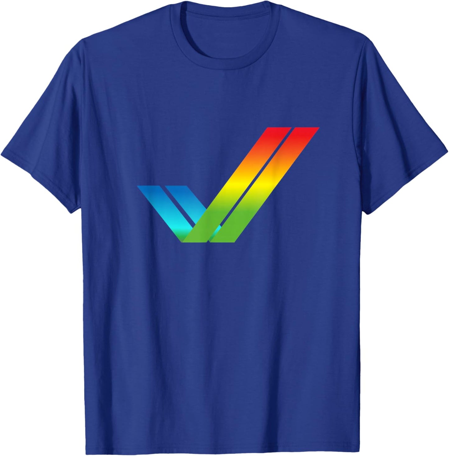 Amiga Tick Logo retro computer T-Shirt - T-Shirt | Royal