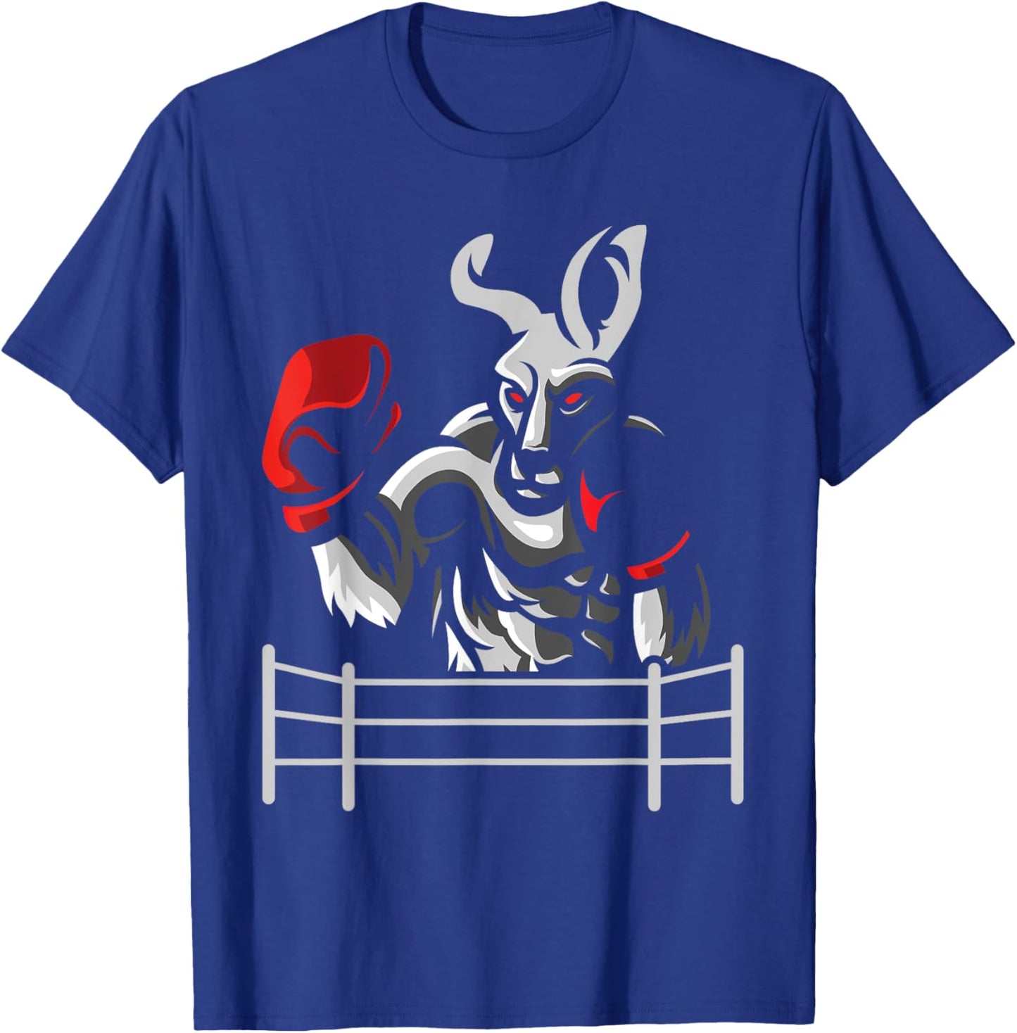 Kangaroo - Boxing Kickboxer Boxer Kickboxing Fan T-Shirt - T-Shirt | Royal