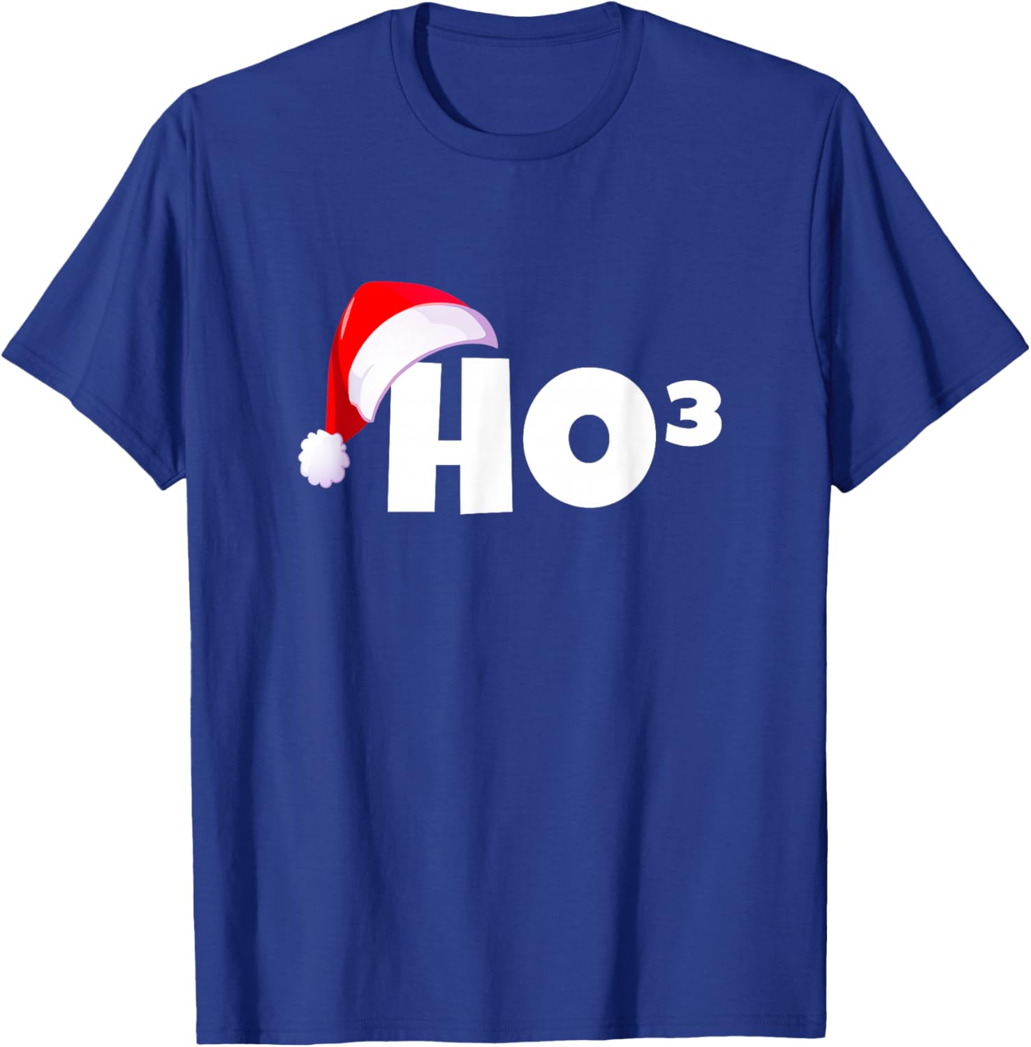 Christmas Santa HoHoHo Math & Physics Joke | Boys & T-Shirt - T-Shirt | Royal