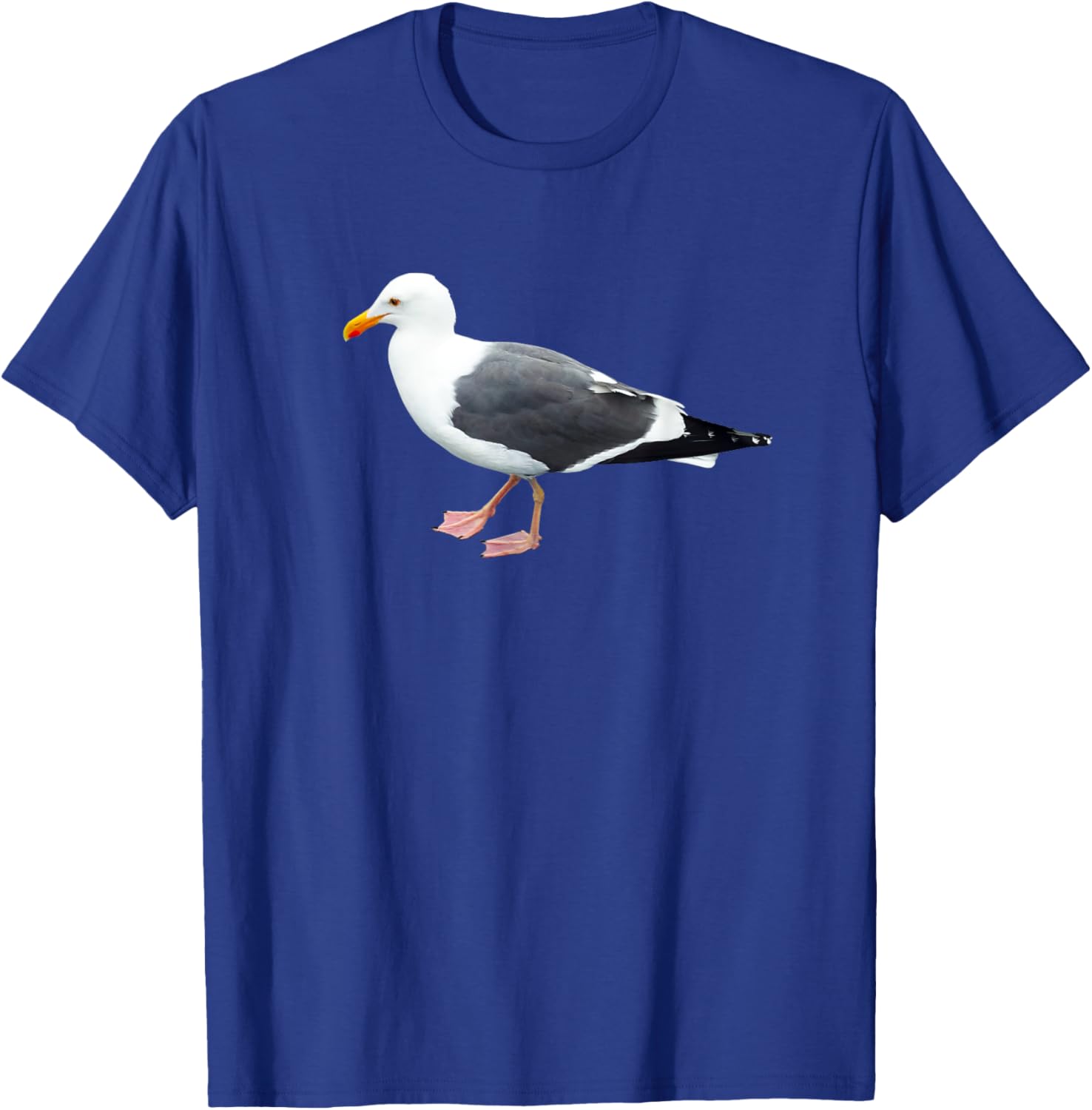 SanDi Seagull the bird from San Diego T-Shirt - T-Shirt | Royal