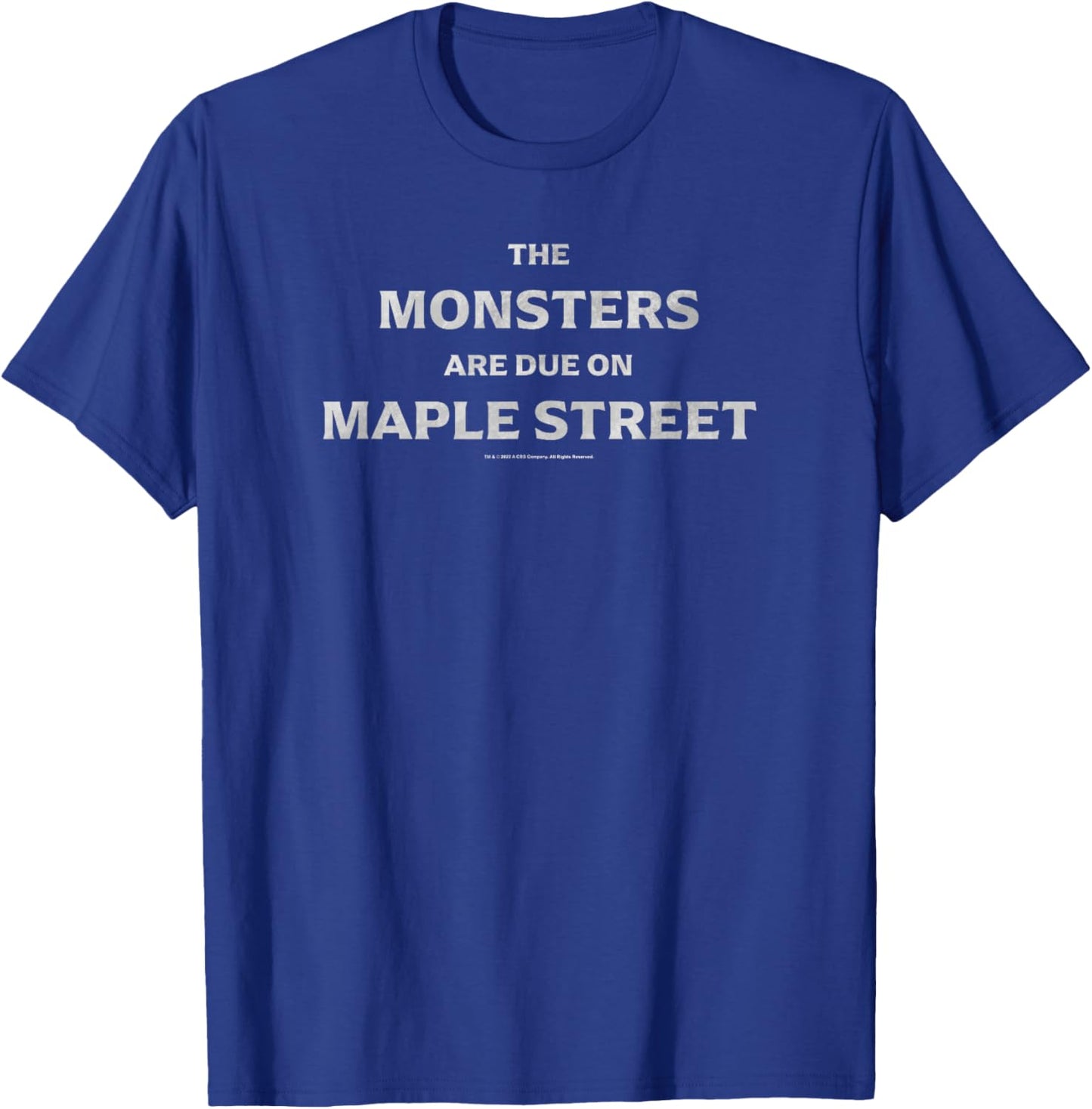 The Twilight Zone The Monsters Are Due On Maple Street T-Shirt - T-Shirt | Royal