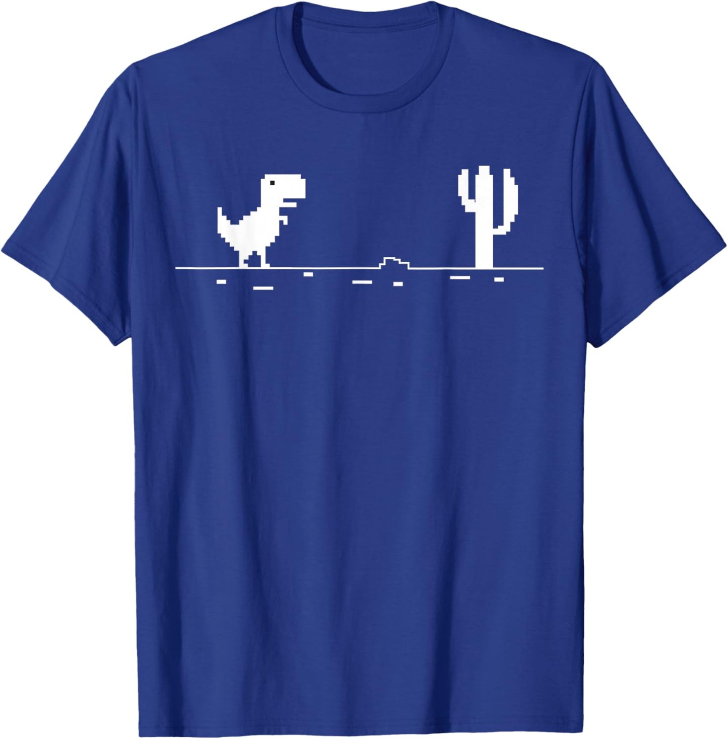 Pixel Dino T-Shirt - T-Shirt | Royal