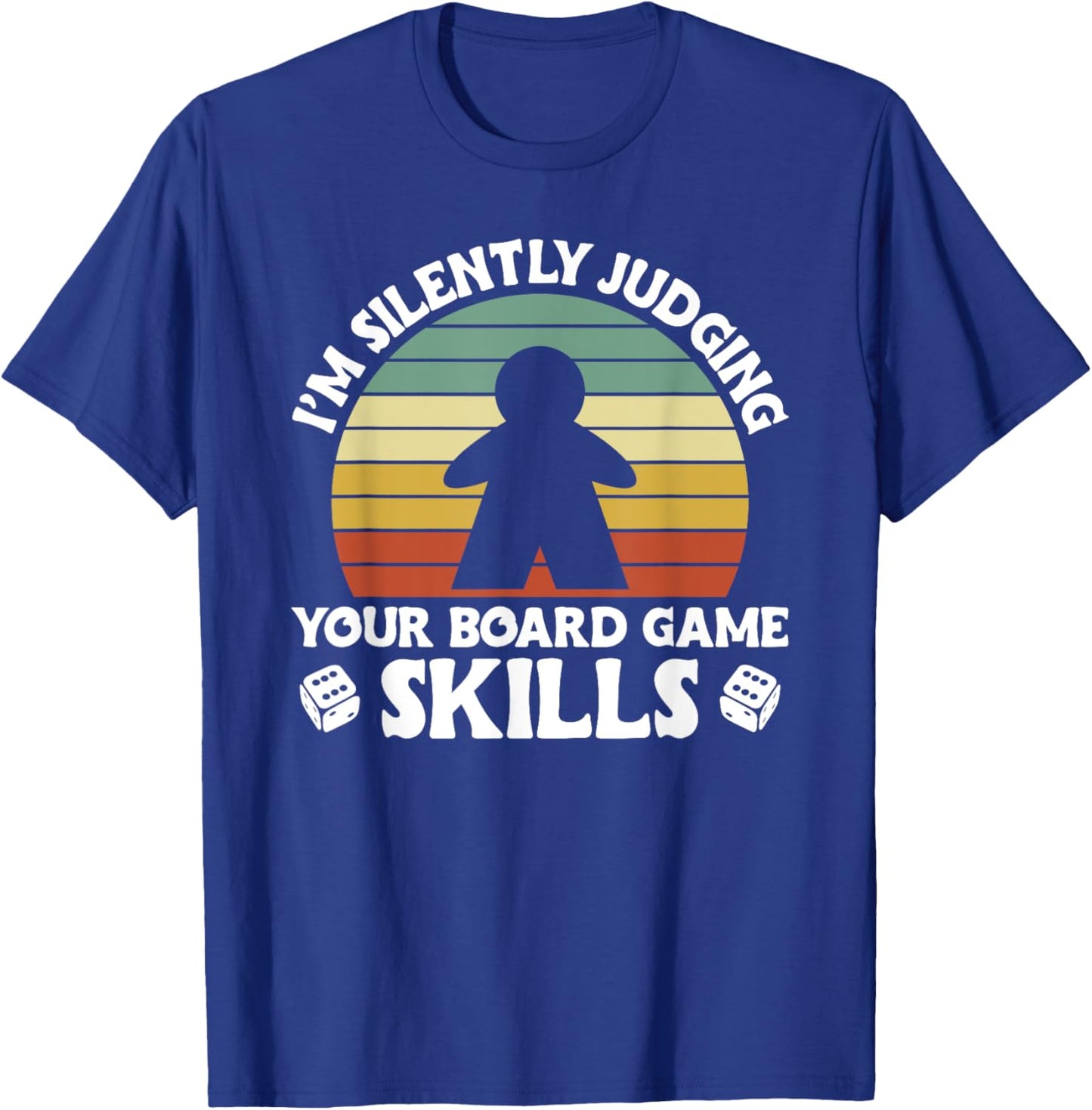 Game Night Adults Funny Board Games Lover T-Shirt - T-Shirt | Royal