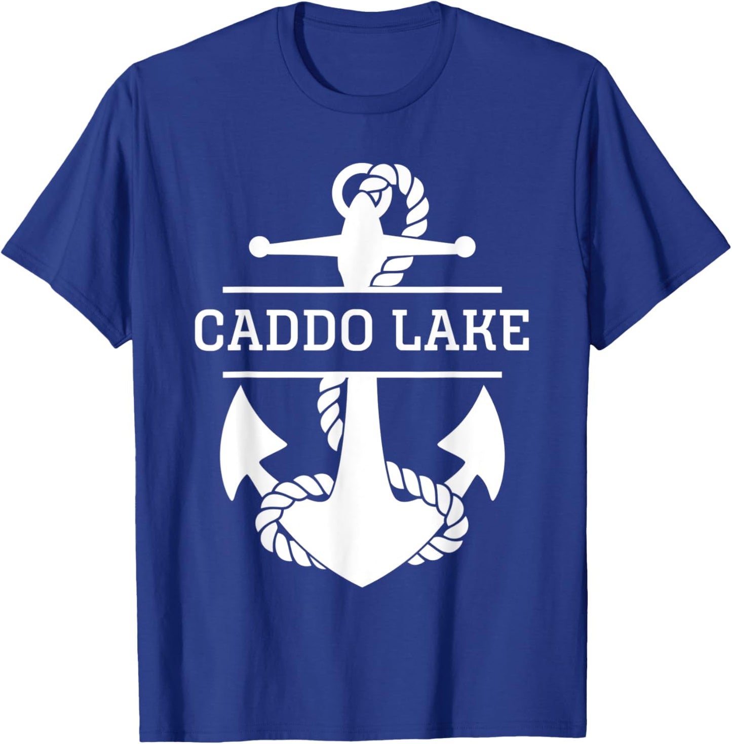 Caddo Lake Texas Louisiana USA Nautical T-Shirt - T-Shirt | Royal
