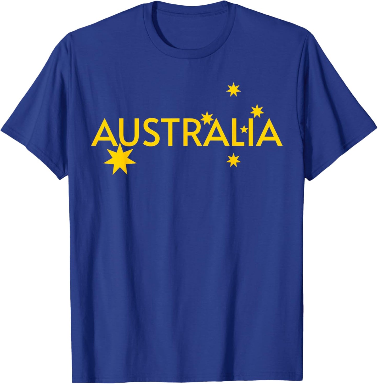Australia Flag Jersey T-Shirt - T-Shirt | Royal