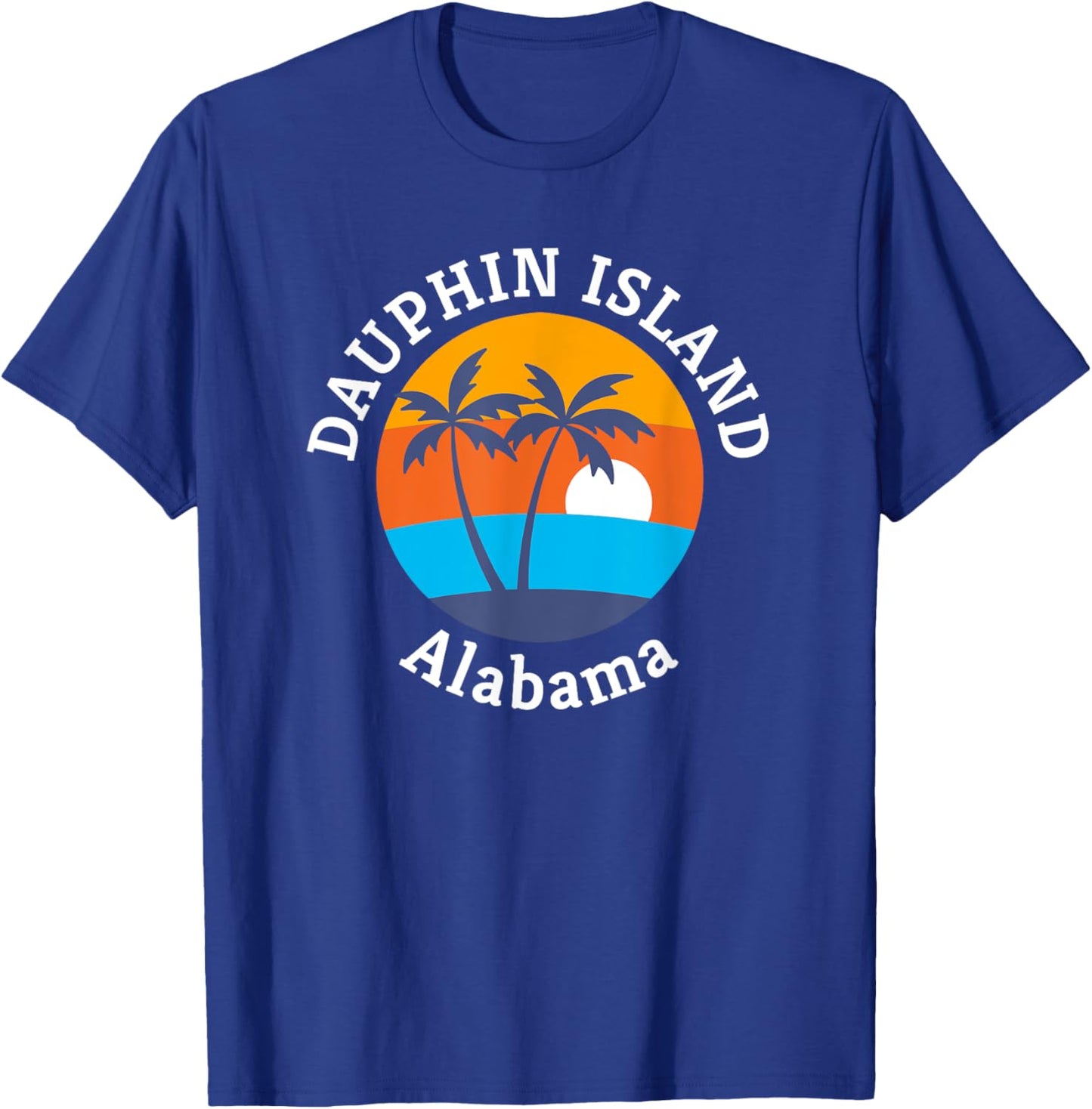 Dauphin Island Beach Alabama Summer Vacation Souvenir Women Kids T-Shirt - T-Shirt | Royal