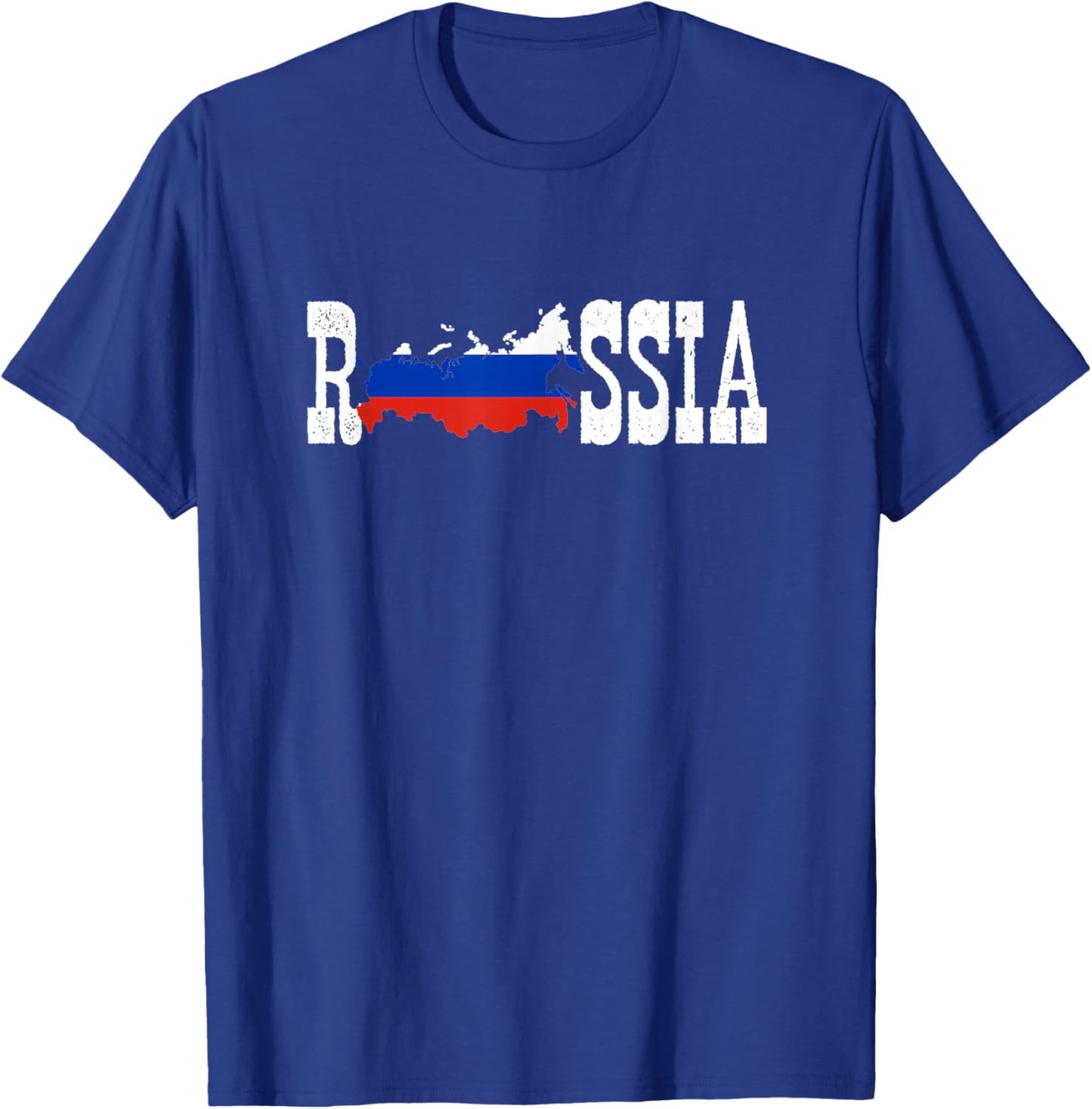 Russia Jersey for Love Russia Flag Russian T-Shirt - T-Shirt | Royal