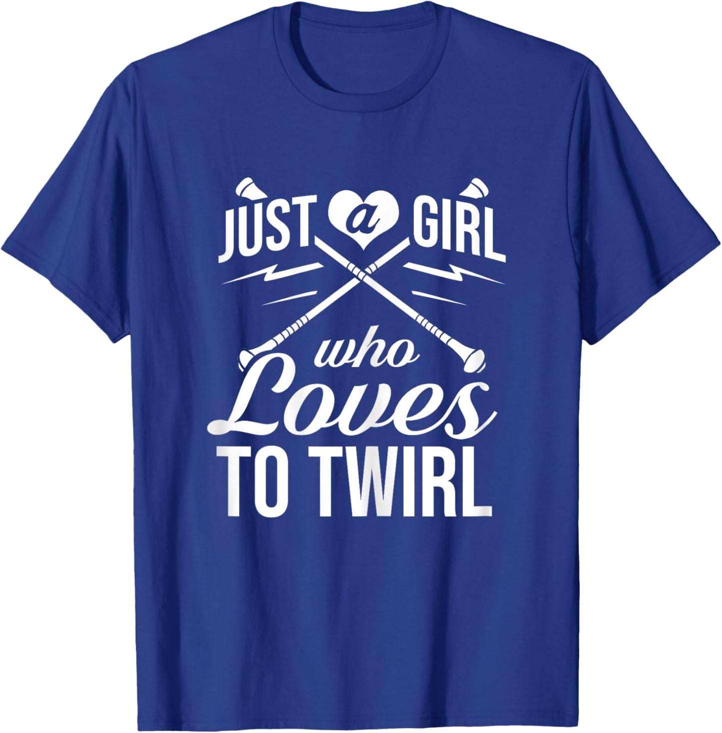 Baton Twirling Majorette Dance Twirler Beginner T-Shirt - T-Shirt | Royal