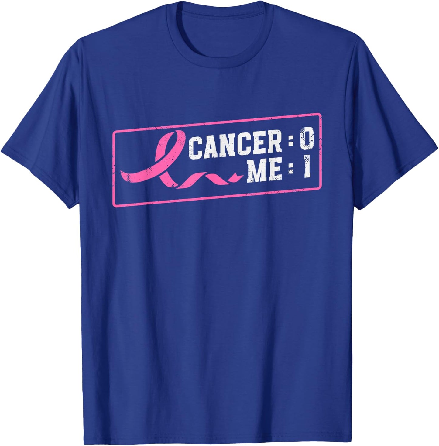 Cancer Me Win | Breast Cancer Awareness | Cancer Survivor T-Shirt - T-Shirt | Royal
