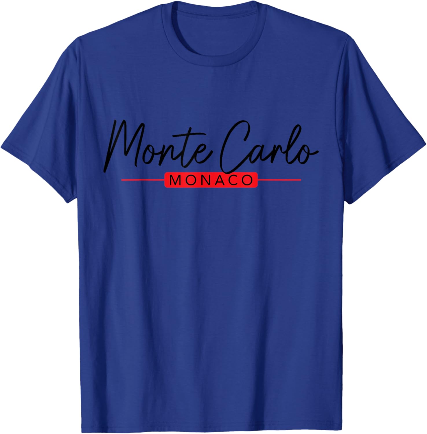 Monte Carlo Monaco T-Shirt - T-Shirt | Royal