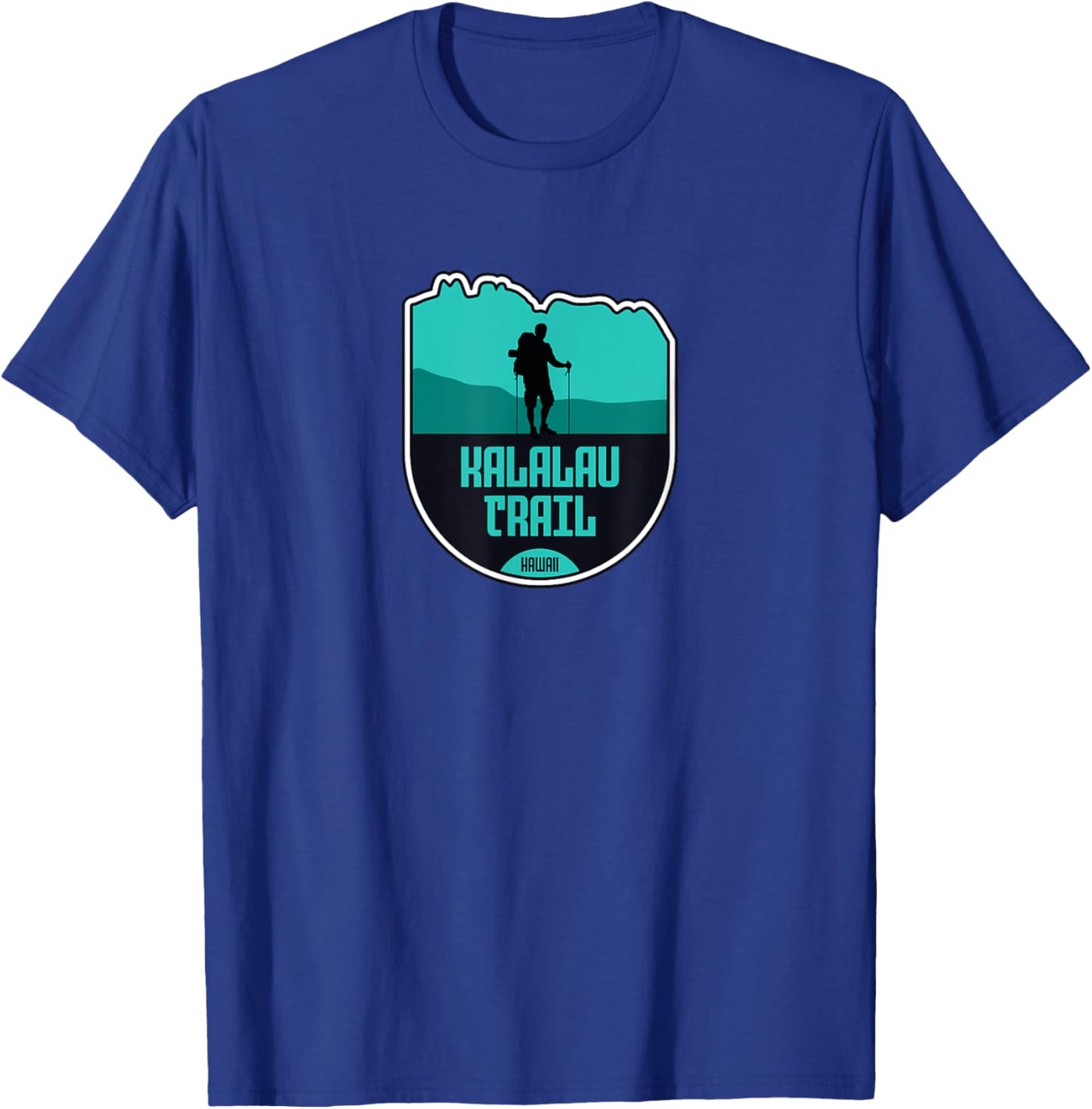 Kalalau Trail - Hawaii, United States T-Shirt - T-Shirt | Royal