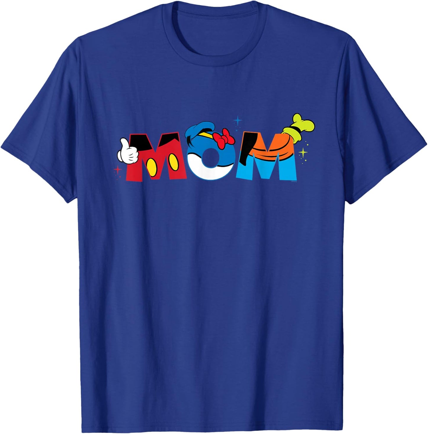 Disney Mickey Mouse and Friends Mom Mother’s Day Birthday T-Shirt - T-Shirt | Royal