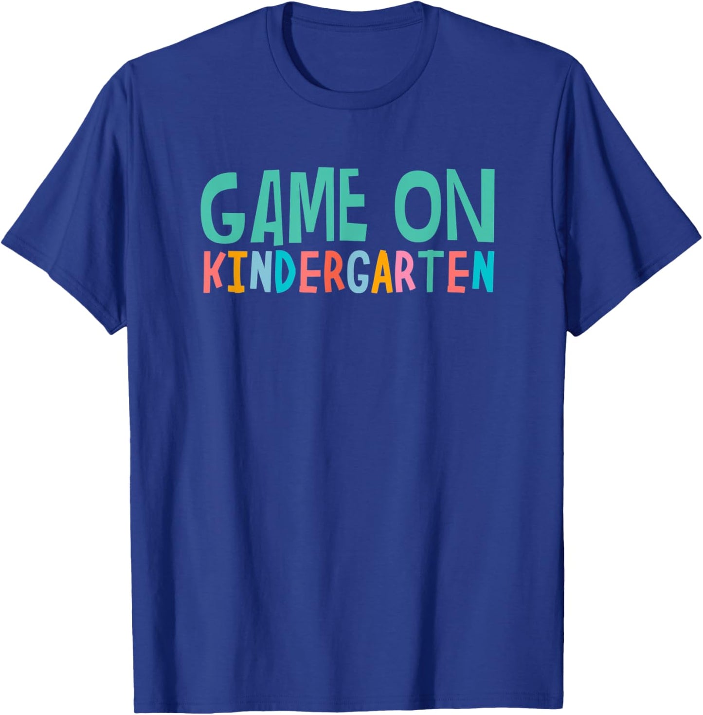 Game On Kindergarten Teacher And Students Men Women Kids T-Shirt - T-Shirt | Royal