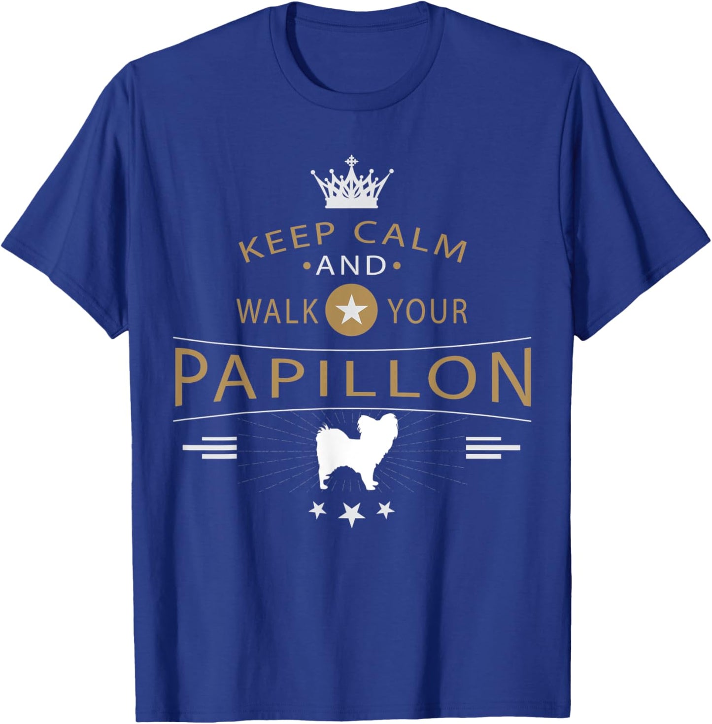 Papillon Dog Breed T-Shirt - T-Shirt | Royal
