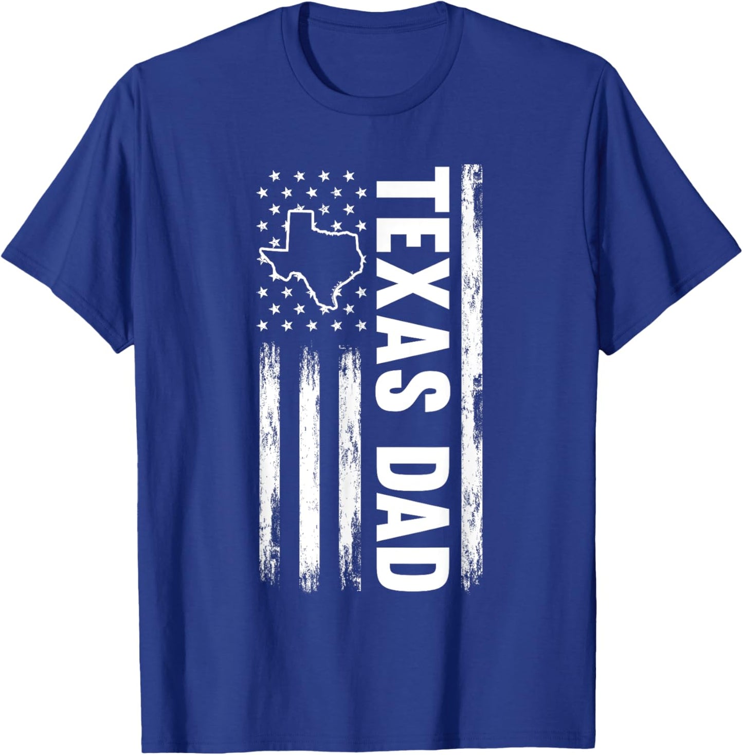 Texas Dad American State T-Shirt - T-Shirt | Royal