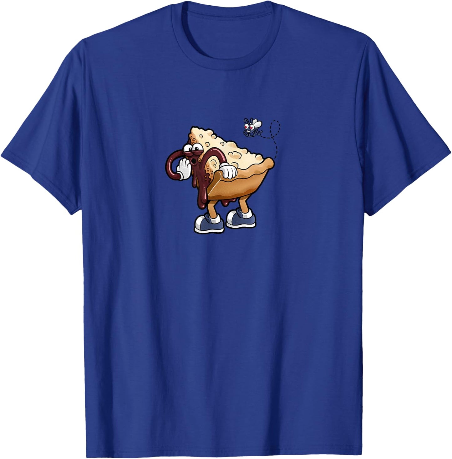 Fudes! #005 - Shirley the Shoofly Pie T-Shirt - T-Shirt | Royal